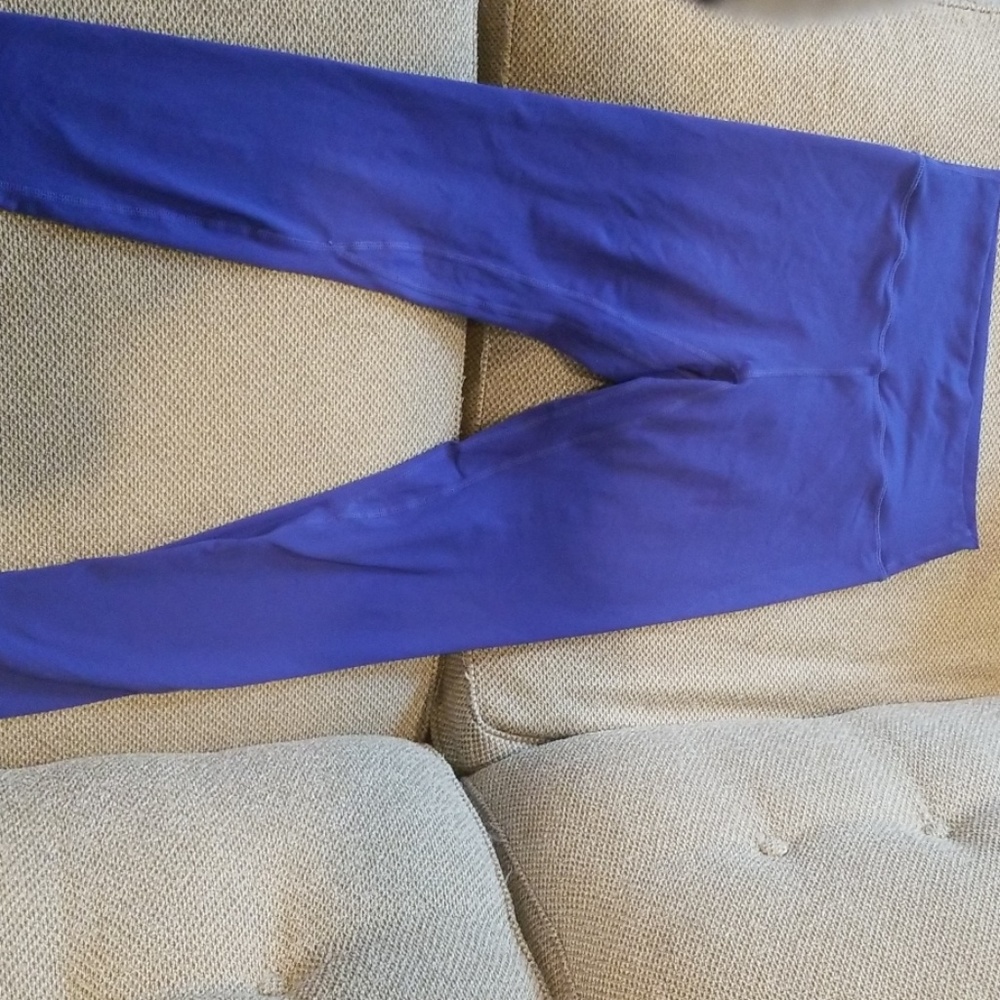 Strong Physiquez cobalt leggings size L